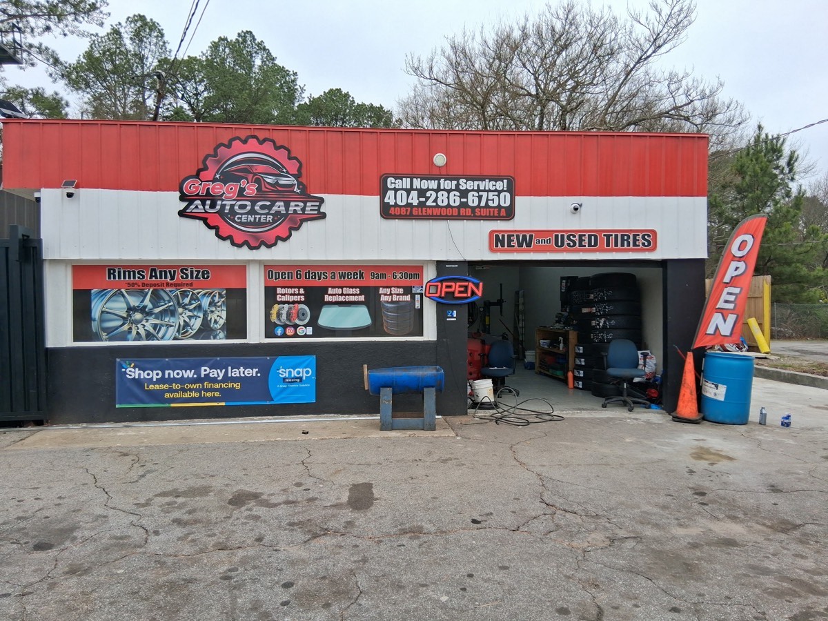 Greg's Auto Care Center storefront